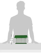 C&S EZ Fill Deluxe Suet and Snak Feeder with Roof & Platform, Suet Feeder for Wild Birds, Holds one 56 ounce suet cake