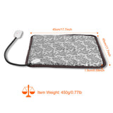 Pet Heating Pad, Waterproof Adjustable Warm Blanket, With Anti Bite Steel Rope Box