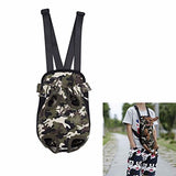 yelesley Pet Dog Carrier Backpack Mesh Camouflage Outdoor Travel Products Breathable Shoulder Handle Bags for Small Dog Cats (S, Camouflage)