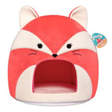 Squishmallows Original 16-Inch Fifi The Fox Pet Cave - Ultrasoft Official Jazwares Pet Bed for Dogs and Cats