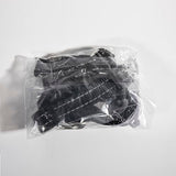 Pawaboo Dog Muzzle, Head Halter Collar for Dog, Pet Dogs Nylon Reflective Adjustable Loop Anti-Biting Barking Control Easy Fit Dogs StopsPulling Head Leash, Medium Size, Black