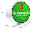 Anti-Scratch Tape for Furniture - Stop Cats from Scratching Couch, Chair Corners, Door Frames, Countertops, and Carpets, Clear Double-Sided Cat Training Tape, 2.5" x 16 Yards Roll