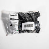 Pawaboo Dog Muzzle, Head Halter Collar for Dog, Pet Dogs Nylon Reflective Adjustable Loop Anti-Biting Barking Control Easy Fit Dogs StopsPulling Head Leash, Medium Size, Black