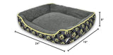 SpongeBob SquarePants for Pets Shadow in the Dark Cuddler Dog Bed, 24"L x 9.5"W x 4.7"Th, Polyester, Officially Licensed