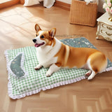 Pet Bedding Set Handmade Premium Quality Cozy 4 Piece Warm Pet Bed Set Ultra Soft Blanket Plush Cushion Non Slip Mat Lightweight Quilt For Cats Small Dogs Cat Lounger Cat Bed Cat Couch Cat Blanket Dog