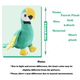 CHELEI2019 9.8" Parrot Stuffed Animal Soft Bird Stuffed Animal Parrot Plush Toy Gifts for Kids