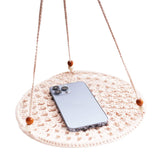 WEVONIGU Birds Hammock Bearded Dragon Rest Bed Habitats Supplies Climbing Terrarium for Lizard Leopard Gecko Parakeet Cockatiel Rats Hamster Squirrel Chameleon (Off-White)