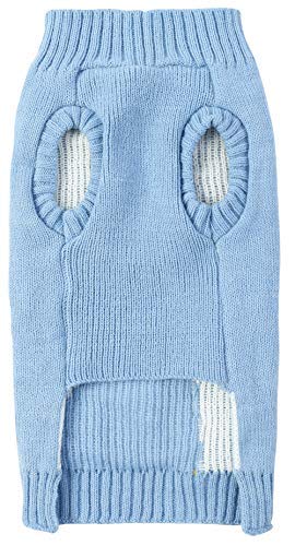 Unicorn Costume for Pets Holiday Festive Dog Clothes Sweater for Large Dogs Girl, Blue X-Large (19" Back Length)