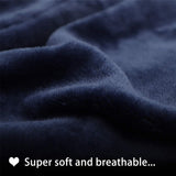 furrybaby Dog Blankets for Small Dogs & Cats for Couch, Reversible Flannel Blankets for Pets 24x32 Inch,Cat Blankets for Indoor Cats Washable (Blue)