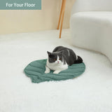 30 X 20 Inch Leaf Shaped Cotton Cat Bed Pad, Warming Cat Mat, Pet Warming Pad for Cats, Warmer Mat for Feral and Indoor Cats, 2025 Enlarged and Thickened Leaf Beds