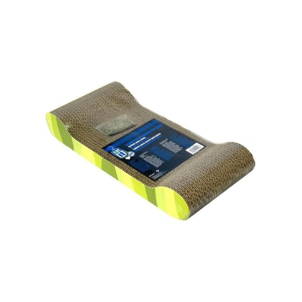 Catit Style Scratcher with Catnip - Jungle-Stripe Lounge