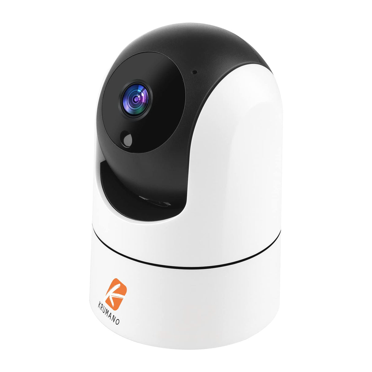 Krumano 2K Indoor Home Security Camera, 2.4G Wifi Cameras for Home Security, Pan & Tilt Baby Monitor Pet Dog Camera with Phone APP, 2 Way Talk Night Vision, SD Card and Cloud Storage, Motion Detection