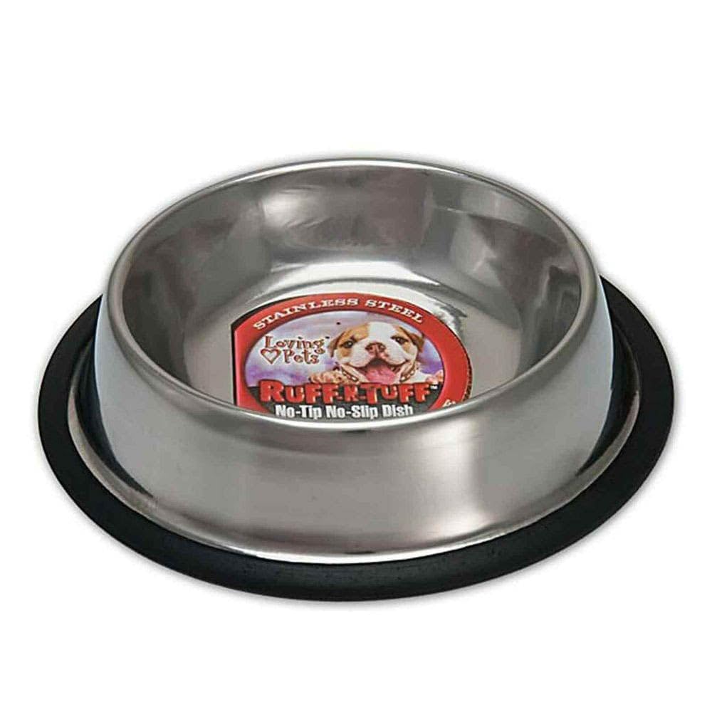 Loving Pets Standard No-Tip Dog Bowl, 96-Ounce