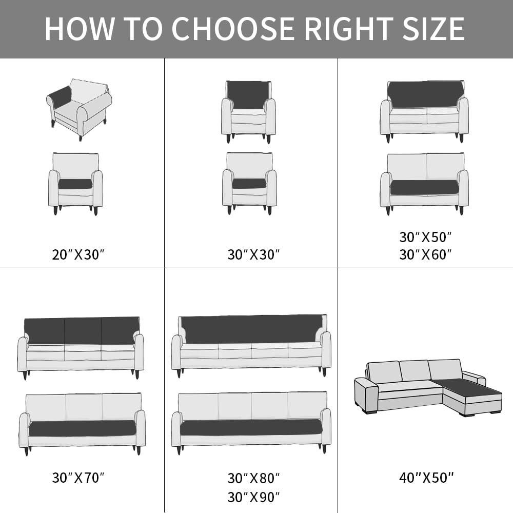 Ameritex Dog Couch Cover Pet Blanket Waterproof and Anti-Slip for Sofa Couch Sherpa Fleece Furniture Protector Cover for Small Medium Large Dogs Cats