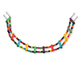 DS. DISTINCTIVE STYLE Bird Ladder Toys Coloured Flexible Parrot Swing Bridge Wooden Cockatiel Cage Hanging Climbing Ladder