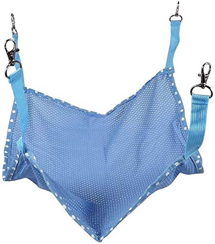 Winnsty Cat Hammock Breathable Mesh Pet Hammock Bed, Under Chair Hammock Cradle Crib for Small Animals (Large)