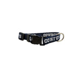 Littlearth NFL Dallas Cowboys Pet Collar, Team Color, Medium