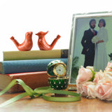 2Pcs Bird Water Whistles - Warbler Bird Caller, Purple Clay Pottery, Outdoor Accessories