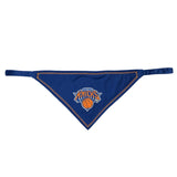Pets First NBA New York Knicks TIE Bandana, Size Large/X-Large. Dog Bandana Scarf Bib for Pet Cat Dog. The Ultimate Game-Day, Party Bandana