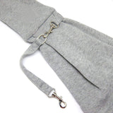 Grtdrm Pet Sling Carrier Bag Travel Tote for Cats Dogs, Up to 16 lbs (Gray)