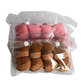 Small Dog Winter Booties, Cold Weahter Dog Shoes for Small Dogs, Boots for Cats, Yorkie, Chihuahua Cozy Boots Pink Size 2