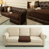 Nanbowang Waterproof Dog Bed Replacement, Washable Pet Pillow Cover Quilted, Lovely Puppy Bed for Dog/Cat - 16x25 Brown