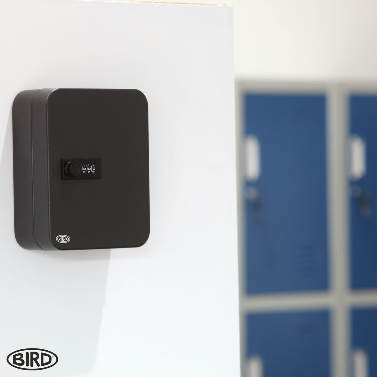 BIRD Combination Key Cabinet - Key Box Wall Mounted - Storage for up to 20 Keys