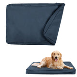 Waterproof Dog Bed Cover,Washable Removable Pet Dog Bed Replacement Cover for 30 Inch Crate,Water Absorbable Pet Puppy Bed Covers for Dogs Cat,29Lx18Wx3.5H inch