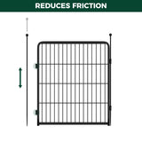 FXW Dog Playpen Accessories - Muffler Tubes, Compatible with FXW Rollick/Instant Dog Playpen (Replacement for HomePlus/Dog Gate) (32PCS, Black) │ Patented