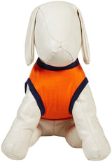SimplyDog I Make Trouble Look Good Dog Tank - Orange - X-Small