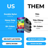 Blueberry Pet Essentials Small Dog Collar in Neon Green | Adjustable & Eco-Friendly Durable Nylon Strap | Classic Collar for Small Dogs, Boy & Girl Pets