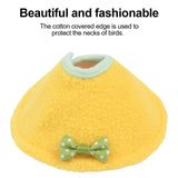 4 Pcs Bird Cone Collar Pet Anti-bite Elizabethan Collar Parrot Recovery Cone Protective Recovery Cones for Budgerigar Cockatiel Lovebirds Cockatoo Parrots (M)