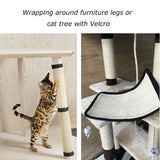 HAOZAIKEJI Cat Scratcher Mat Sofa Protector Natural Sisal Cat Scratching Mat Cat Scratch Couch Cover Heavy Duty Couch Guard Easy Installation Scratch Pad for Grinding Claws Protecting Furniture