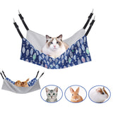 PERSUPER Cat Hammock Bed for Cage - 22x18 inch Adjustable Hanging Cat Bed Reversible hammocks for Indoor Cats, Soft Perch, Sleeping and Resting Sleepy Pad for Kitten Ferret Puppy or Small Pet