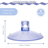 4 Pieces Cat Window Perch Suction Cup Cat Window Bed Suction Cup Replacement Suckers for Hammock Hanging Pet Supplies Indoors