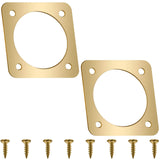 Metal Bird House Guard with Copper Portal for Eastern Bluebird Houses 1 1/2 Inch Opening (2 Pieces)