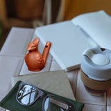 2Pcs Bird Water Whistles - Warbler Bird Caller, Purple Clay Pottery, Outdoor Accessories