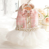 Lace Dress Clothes For Small Dogs