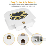 1Pc Dog Water Fountain Outdoor Dog Pet Water Dispenser Step-on Activated Sprinkler With Interactive Paw Pedal Valve For Drinking Water
