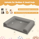 Orthopedic Dog Bed, 36 Inch