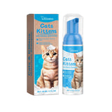 Yegebang Cat Cleaning Mousse Mild Non-irritating Pet Cleaning Foam