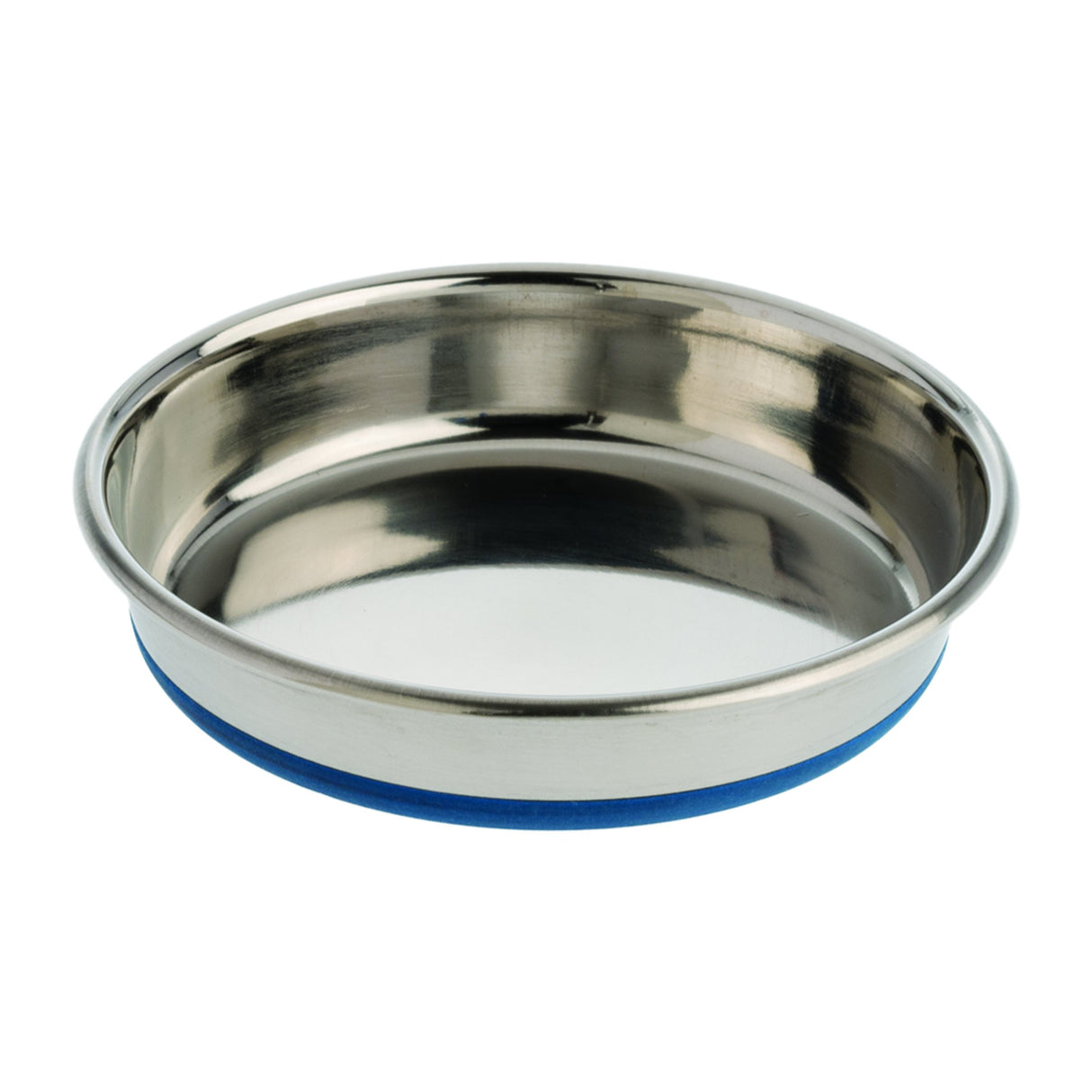 Our Pets DuraPet Stainless Steel Non-Slip (Cat Food Bowl or Water Bowl) (Holds up to 1 Cup of Wet or Dry Food) Easy to Clean