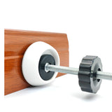 Vmaisi Baby Gate Wall Protector - Protect Walls from Pressure Mounted Pet Dog Gates, 4 Pack White