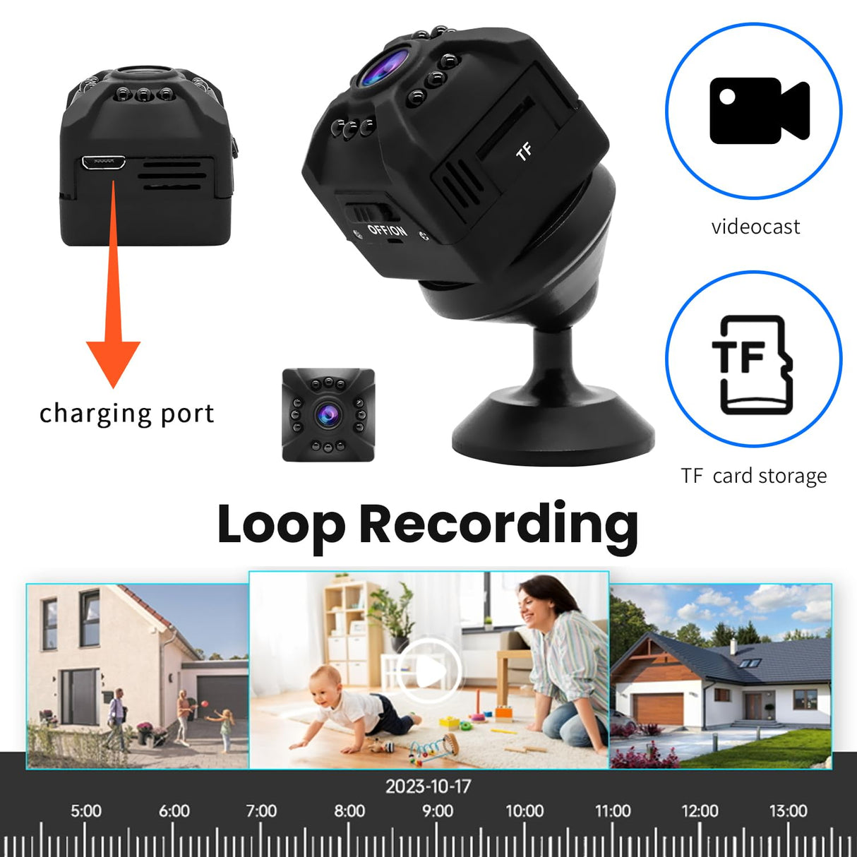 lovmmewlot 2025 Upgraded 1080P Security Camera Wireless Indoor,Home Camera for Pet/Baby,Suitable for Home Offices-73