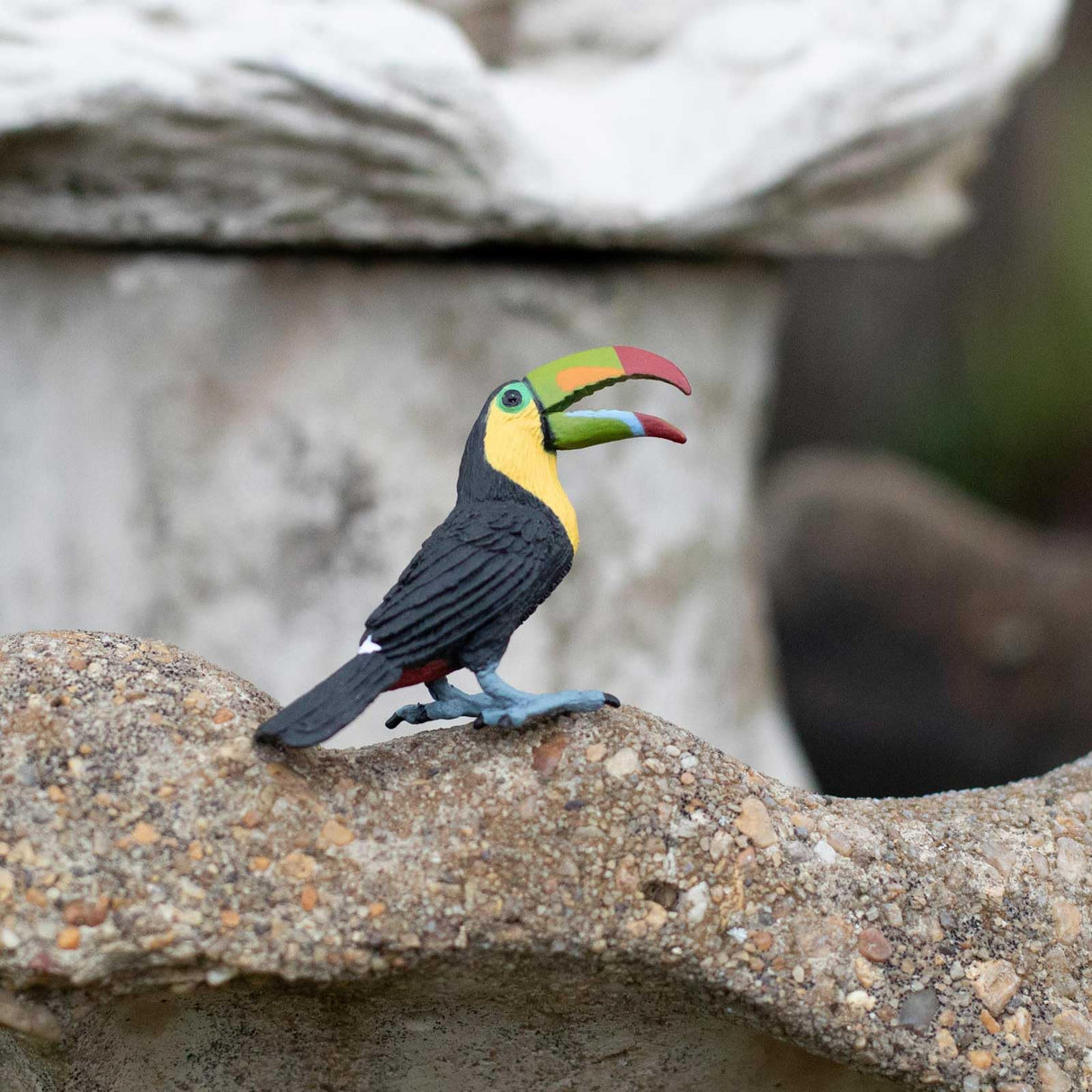 Safari Ltd. Toucan Figurine - Lifelike 2.75" Bird Figure - Educational Toy for Boys, Girls, and Kids Ages 3+