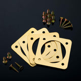 Metal Bird House Guard with Copper Portal for Eastern Bluebird Houses 1 1/2 Inch Opening (2 Pieces)