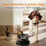 2K/3MP 5G WiFi Indoor Security Camera, Pet Camera with Speaker for Dog/Cat, Baby Monitor with Free Phone App, Motion & Noise Detection, Super Night Vision, 2-Way Talk, Cloud & SD Card Storage(P7)