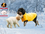 Fleece Dog Coat Pet Jacket Reflective for Cold Weather for Extra Large to Small Pets(Yellow,M)