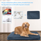 Waterproof Dog Bed Cover,Washable Removable Pet Dog Bed Replacement Cover for 30 Inch Crate,Water Absorbable Pet Puppy Bed Covers for Dogs Cat,29Lx18Wx3.5H inch