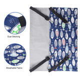 PERSUPER Cat Hammock Bed for Cage - 22x18 inch Adjustable Hanging Cat Bed Reversible hammocks for Indoor Cats, Soft Perch, Sleeping and Resting Sleepy Pad for Kitten Ferret Puppy or Small Pet